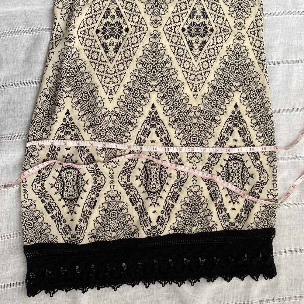 NWT Maurice’s black and cream sleeveless shift dress. - Picture 14 of 14